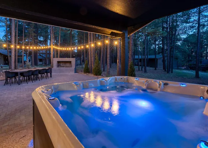 Family-friendly Getaway Hot Tub Views Evse Flagstaff